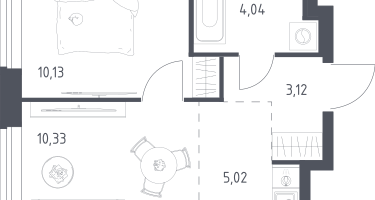 Студия, 32&nbsp;м²