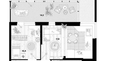 2-к. квартира, 120&nbsp;м²