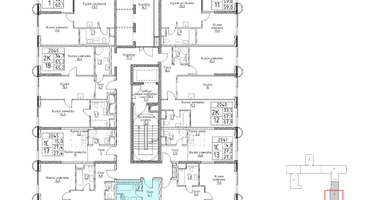 Студия, 26 м²