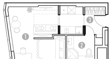 1-к. квартира, 28&nbsp;м²
