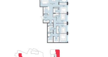 5-к. квартира, 208&nbsp;м²