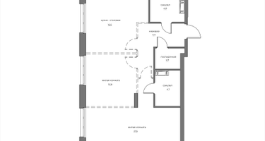 2-к. квартира, 67&nbsp;м²