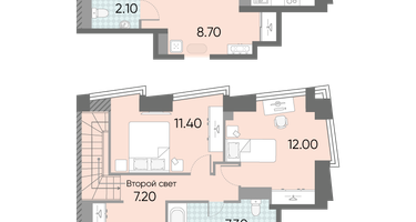 Студия, 81&nbsp;м²