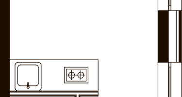 Студия, 22 м²