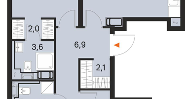 3-к. квартира, 84&nbsp;м²