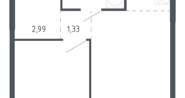 Студия, 36&nbsp;м²