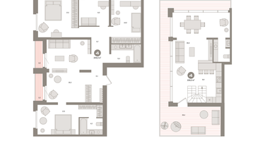 4-к. квартира, 209&nbsp;м²