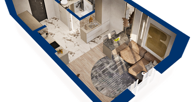 Студия, 29&nbsp;м²