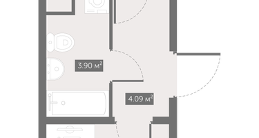 1-к. квартира, 43&nbsp;м²