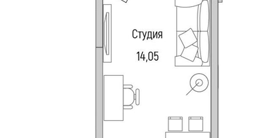 Студия, 31&nbsp;м²