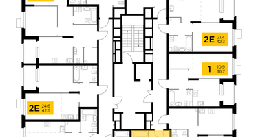 2-комнатная квартира, 39&nbsp;м²