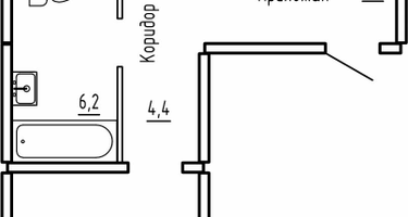 2-к. квартира, 67 м²