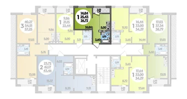 Студия, 26&nbsp;м²