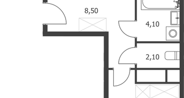 2-к. квартира, 55&nbsp;м²