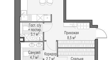 3-к. квартира, 70&nbsp;м²