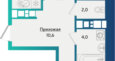3-к. квартира, 69&nbsp;м²