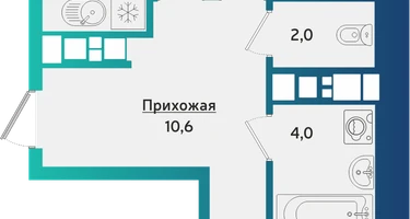 3-к. квартира, 69&nbsp;м²