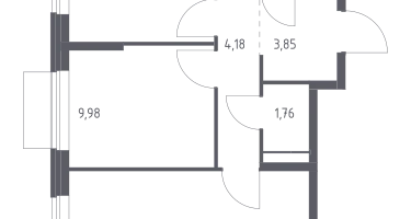 2-к. квартира, 53&nbsp;м²