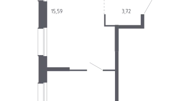 Студия, 42&nbsp;м²
