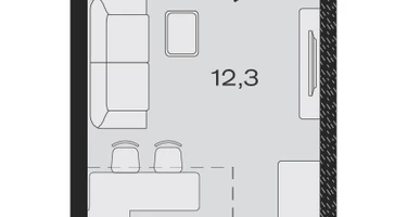 Студия, 22&nbsp;м²
