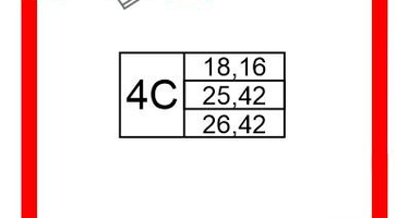 Студия, 25 м²