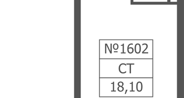Студия, 18&nbsp;м²