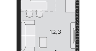 Студия, 22&nbsp;м²