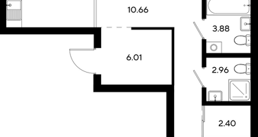3-к. квартира, 91 м²