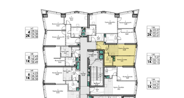 1-к. квартира, 32&nbsp;м²