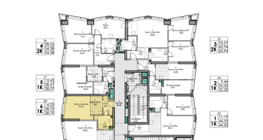1-к. квартира, 28&nbsp;м²