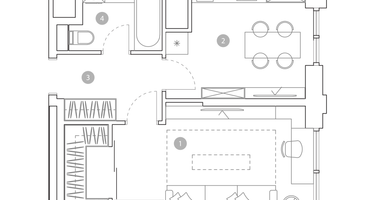 1-к. квартира, 40&nbsp;м²