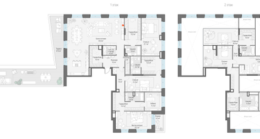 6-к. квартира, 389 м²