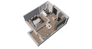 1-к. квартира, 37&nbsp;м²