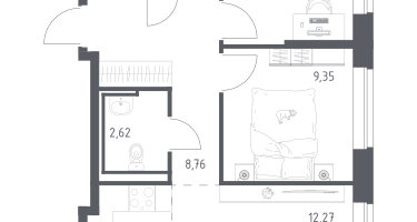 Студия, 51&nbsp;м²