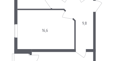 2-к. квартира, 55&nbsp;м²