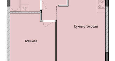 1-к. квартира, 41&nbsp;м²