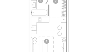 Студия, 28&nbsp;м²