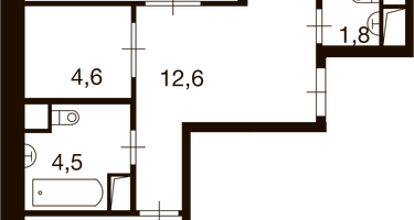 2-к. квартира, 71&nbsp;м²