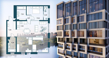 3-к. квартира, 88&nbsp;м²