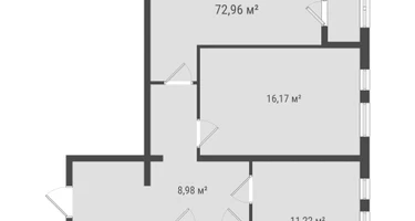 2-к. квартира, 71 м²