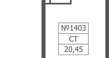 Студия, 20&nbsp;м²