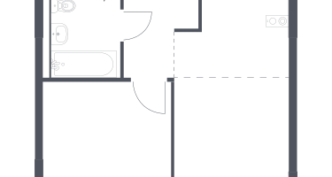 Студия, 34&nbsp;м²