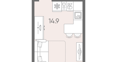 Студия, 20 м²