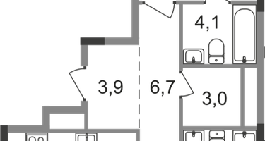2-к. квартира, 80&nbsp;м²