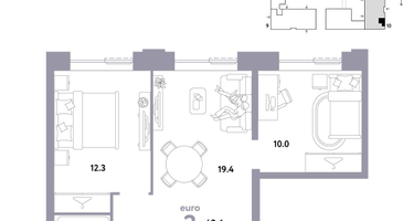 3-к. квартира, 49&nbsp;м²