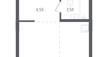 Студия, 27&nbsp;м²