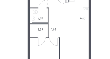 Студия, 49&nbsp;м²