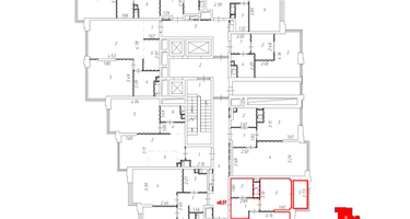 1-к. квартира, 34 м²