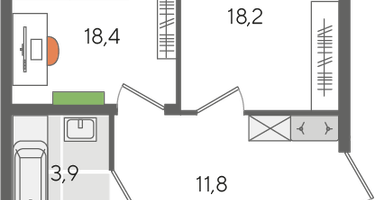 3-к. квартира, 100 м²