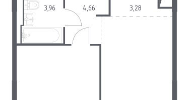 Студия , 36&nbsp;м²